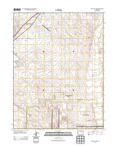 Mile High Lakes 2013 topographic map thumbnail