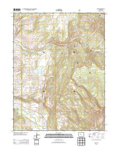 Leon 2013 topographic map thumbnail