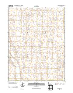 Huey Ranch 2013 topographic map thumbnail