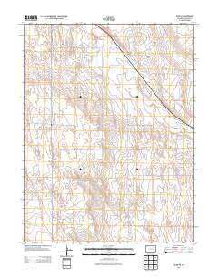 Hugo SW 2013 topographic map thumbnail