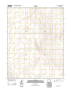 Haswell NE 2013 topographic map thumbnail