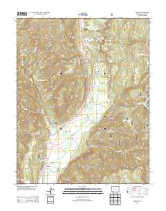 Hermosa 2013 topographic map thumbnail