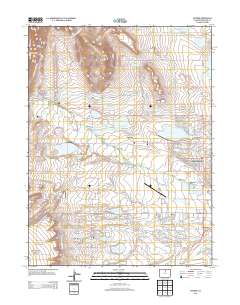 Hygiene 2013 topographic map thumbnail