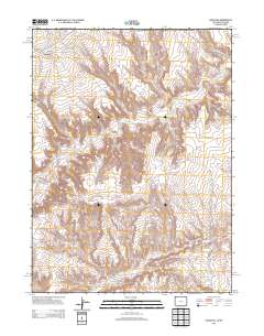 Hiawatha 2013 topographic map thumbnail