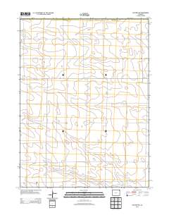 Holyoke NW 2013 topographic map thumbnail
