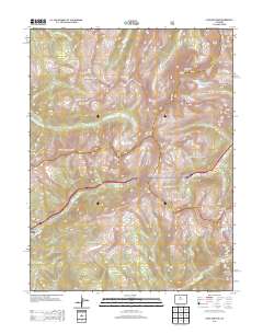 Loveland Pass 2013 topographic map thumbnail