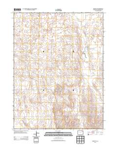 Merino SE 2013 topographic map thumbnail