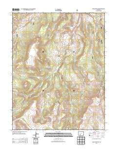 Mesa Mountain 2013 topographic map thumbnail