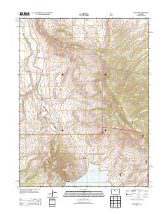 King Creek 2013 topographic map thumbnail