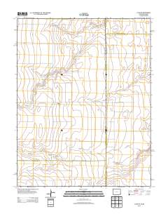 Lycan NE 2013 topographic map thumbnail