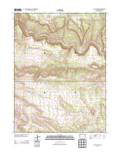 Haystack Rock 2013 topographic map thumbnail