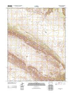 Gypsum Gap 2013 topographic map thumbnail