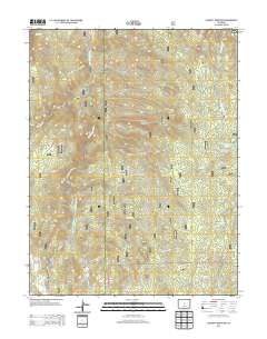 Hackett Mountain 2013 topographic map thumbnail