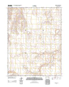 Lindon NE 2013 topographic map thumbnail