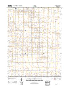 Haxtun SE 2013 topographic map thumbnail