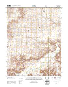 Higbee 2013 topographic map thumbnail