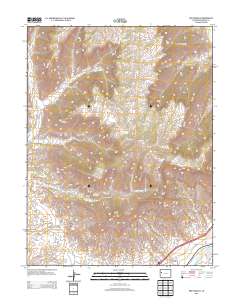 Red Pinnacle 2013 topographic map thumbnail