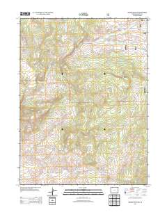Quaker Mountain 2013 topographic map thumbnail