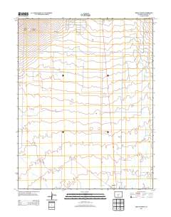 Moffat North 2013 topographic map thumbnail