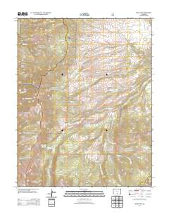 Mosca Pass 2013 topographic map thumbnail