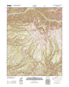 Mountain View Crest 2013 topographic map thumbnail