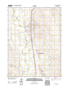 Platteville 2013 topographic map thumbnail