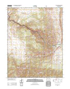 Royal Gorge 2013 topographic map thumbnail