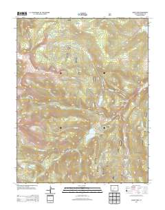 Mount Hope 2013 topographic map thumbnail