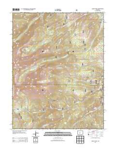 Mount Ouray 2013 topographic map thumbnail