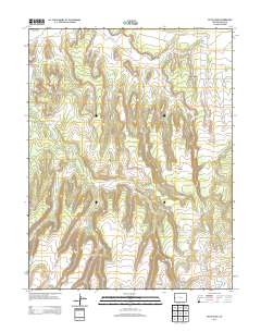 Payne Wash 2013 topographic map thumbnail