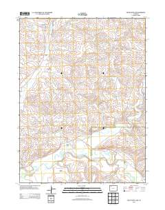 Ralph White Lake 2013 topographic map thumbnail