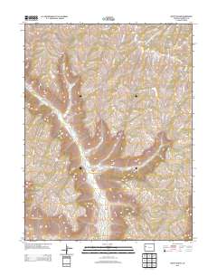 Mount Blaine 2013 topographic map thumbnail