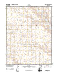 Sanborn Reservoir 2013 topographic map thumbnail