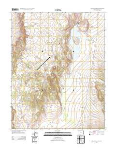 Sanchez Reservoir 2013 topographic map thumbnail