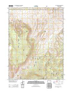 Sand Creek Pass 2013 topographic map thumbnail