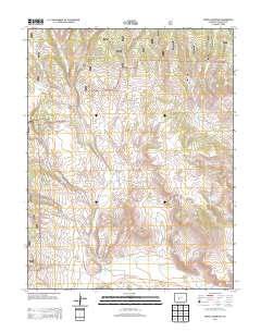 Trickle Mountain 2013 topographic map thumbnail
