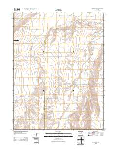 Wetzel Creek 2013 topographic map thumbnail