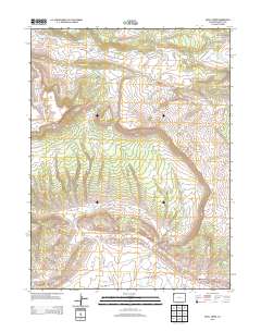 Skull Creek 2013 topographic map thumbnail