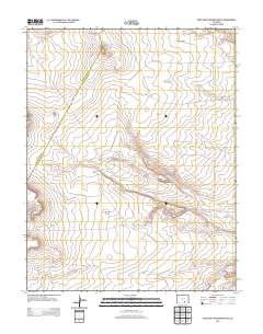 South Rattlesnake Butte 2013 topographic map thumbnail
