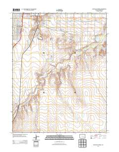 Southeast Pueblo 2013 topographic map thumbnail