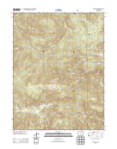Windy Peak 2013 topographic map thumbnail