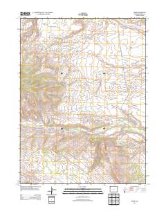 Sparks 2013 topographic map thumbnail