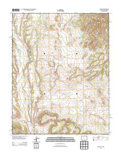 Tiffany 2013 topographic map thumbnail