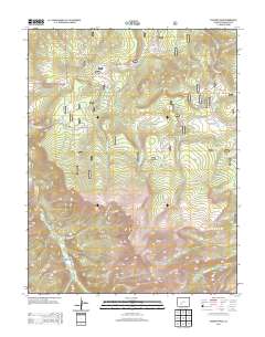 Stewart Peak 2013 topographic map thumbnail