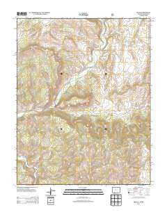 Trujillo 2013 topographic map thumbnail