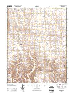Tubs Springs 2013 topographic map thumbnail