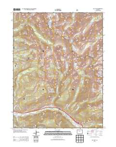 Vail East 2013 topographic map thumbnail