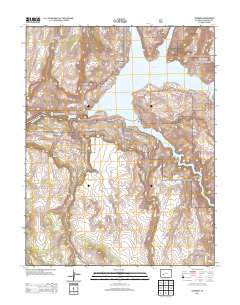 Sapinero 2013 topographic map thumbnail