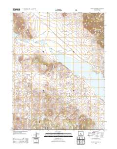 Spinney Mountain 2013 topographic map thumbnail