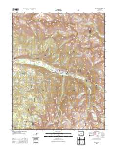 Telluride 2013 topographic map thumbnail